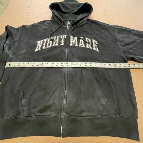 Gap x Disney Oversized Large Nightmare Before Christmas Zip Up Hoodie NWT - Picture 10 of 16